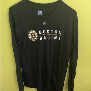 Boston Bruins Black Long Sleeve Shirt